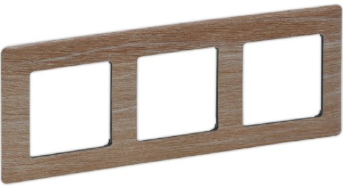 Рамка универсальная Legrand Valena Life 3-м. светлое дерево картинка